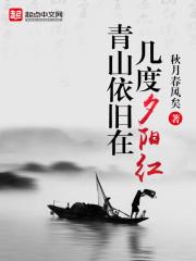 青山依旧在几度夕阳红的意思